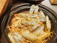 焗蛏子-邹开喜·炭炉鸡煲·海鲜火锅(虹口足球场店)