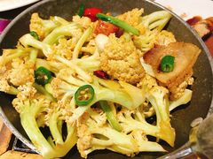 干锅有机花菜-穆桂英美食(城中店)