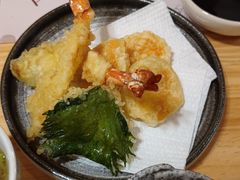 炸天妇罗拼盘-鳗鲔料理小馆