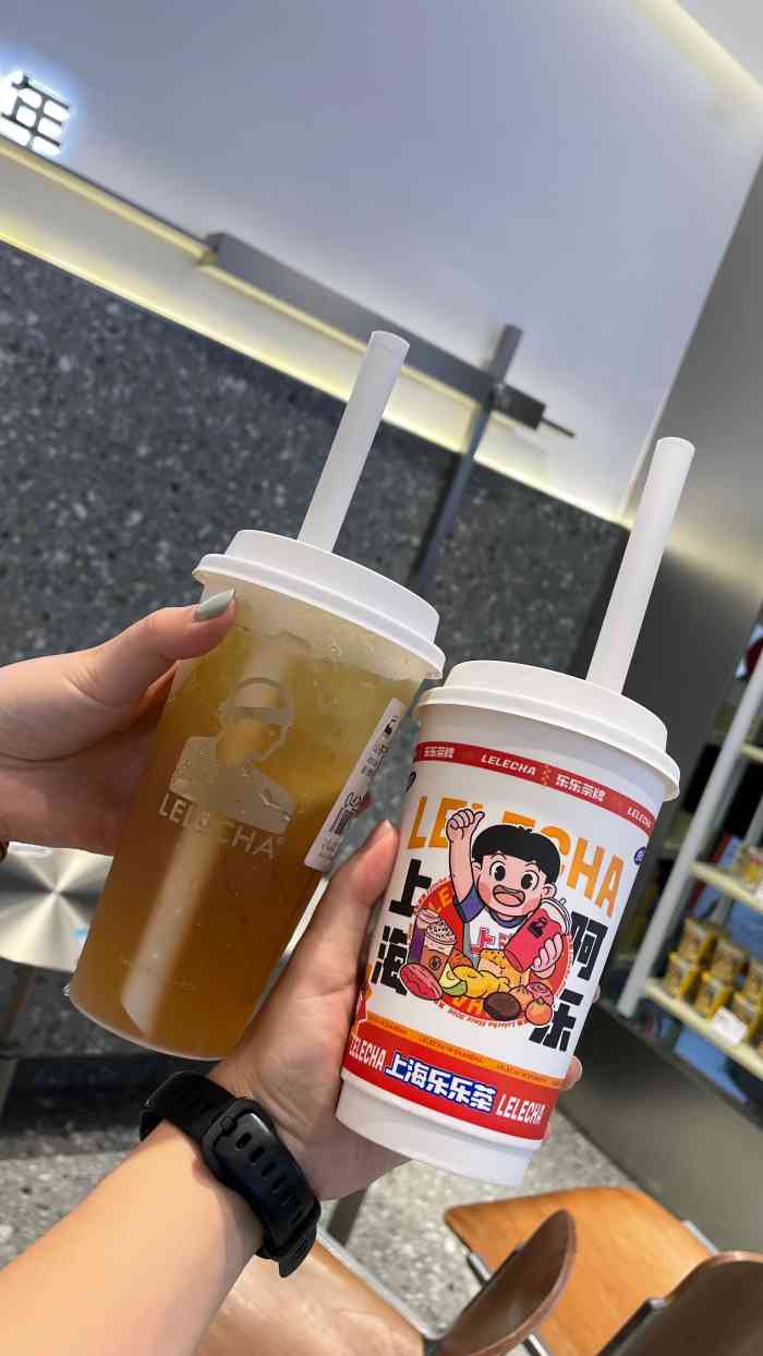 lelecha乐乐茶(宁波天一广场店)-"路过天一的时候恰好遇到刚开业的
