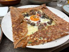 巴黎火腿鸡蛋芝士蘑菇可丽饼-RAC BAR(安福路店)