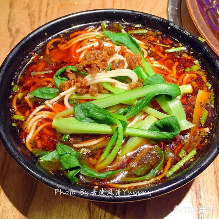 蜀巷铜炉炭火蛙锅(柳州路店)老成都担担面图片 - 第150张