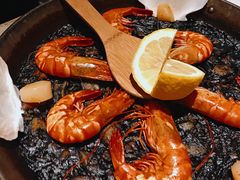 墨鱼汁海鲜饭-Carmen卡门西班牙餐厅