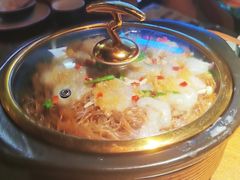 蒜蓉粉丝虾-绿茶餐厅(同成街华联店)