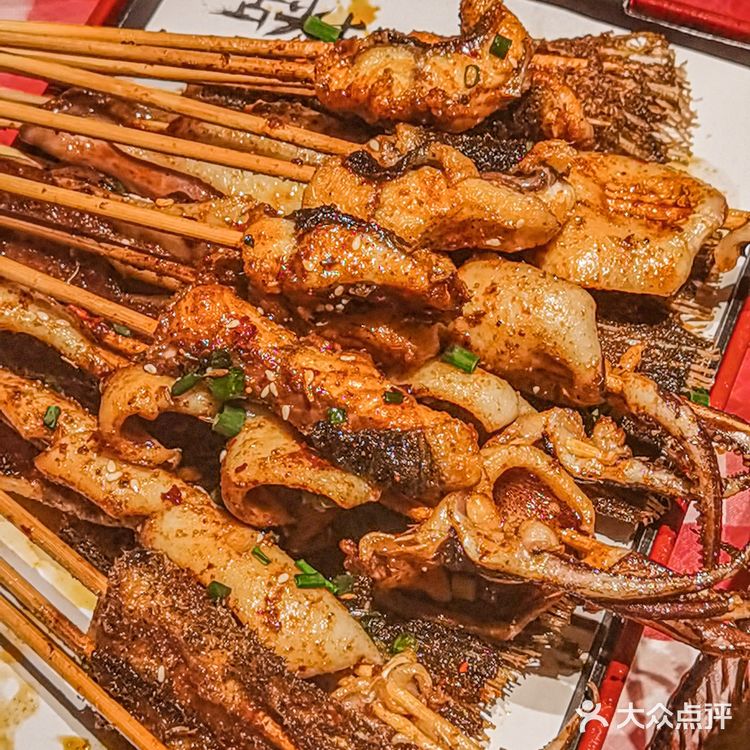 南昌巨好吃的海鲜烧烤🦑我终于吃上了‼️