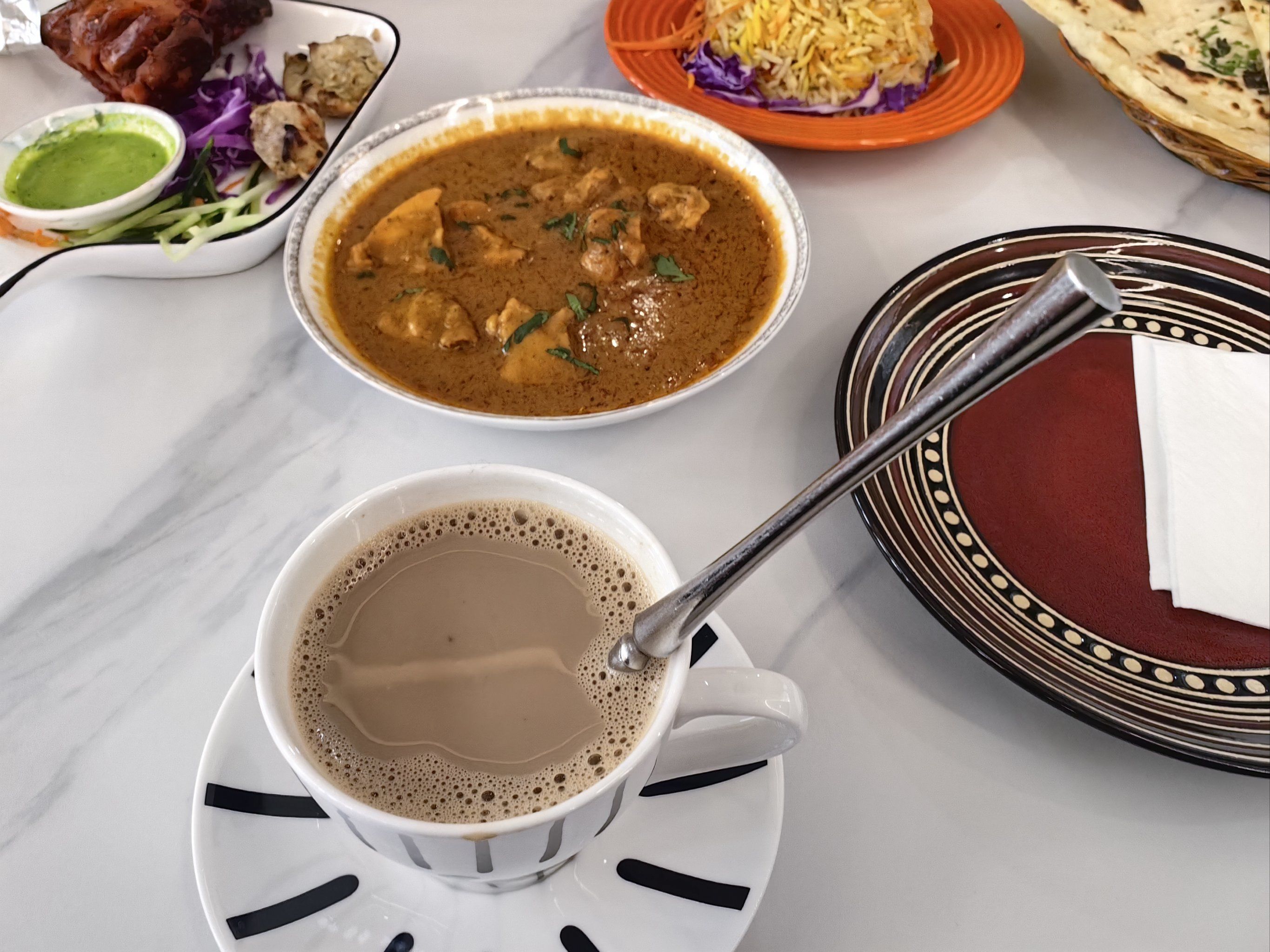 第一次吃巴基斯坦餐,很特别.奶茶很好喝.