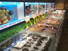 自助取餐区-小渔船渔家传统菜(鲅鱼圈店)