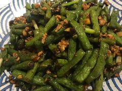 榄菜肉松四季豆-龙记香港茶餐厅(久光百货店)