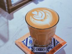 海盐焦糖拿铁-Oasis coffee燕谷咖啡(公信店)