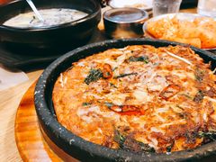 泡菜饼-神仙雪浓汤(弘大店)