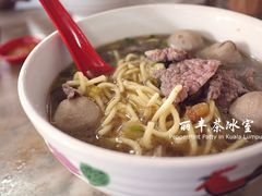牛肉面+牛丸-丽丰茶冰室