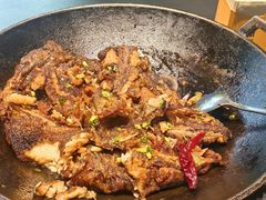 开海锅烧鲽鱼头-开海·红岛海鲜虾水饺(石老人店)
