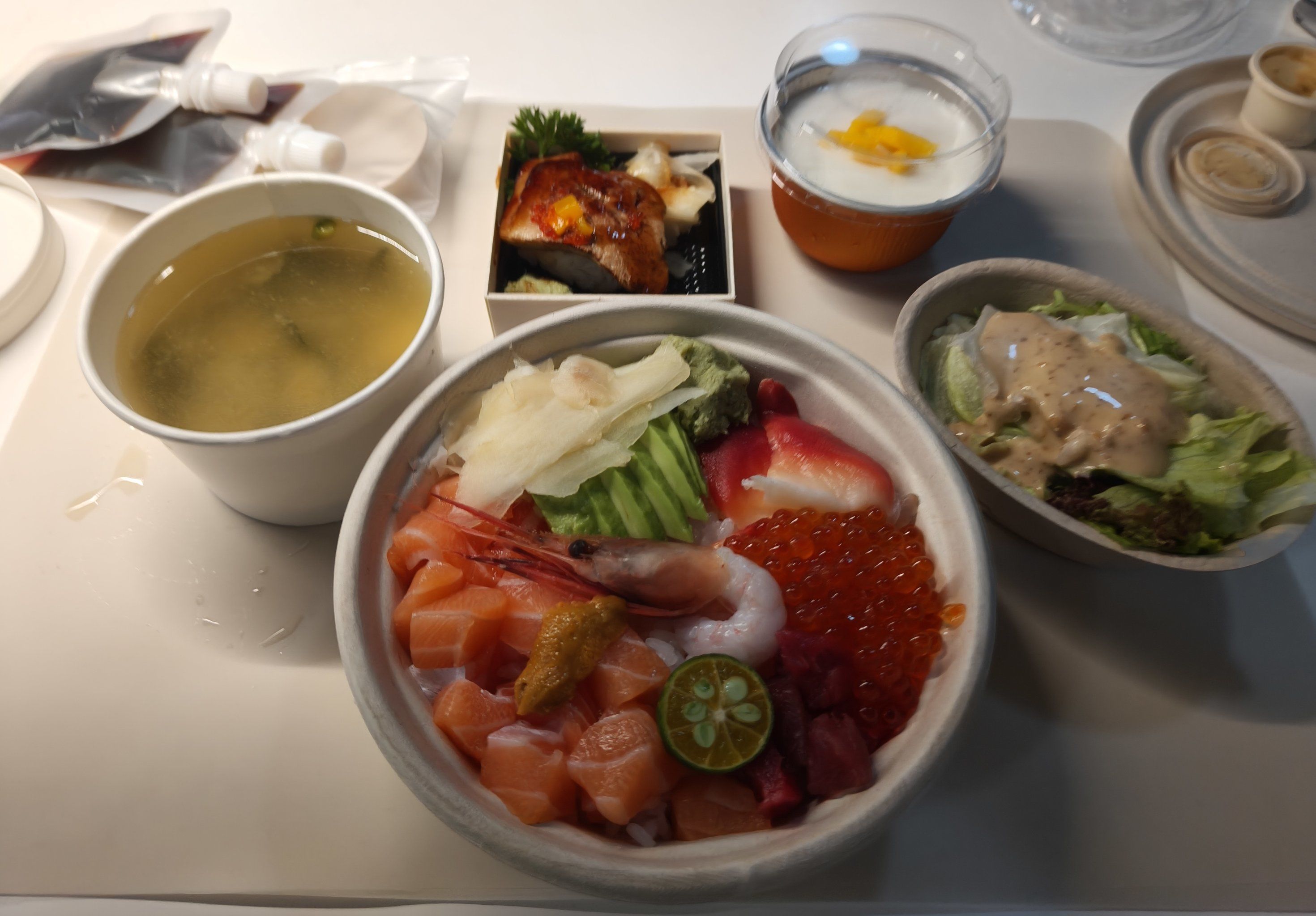 午餐套餐满足感