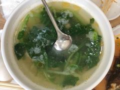 小白菜丸子汤-三合盛包子(盘锦路店)