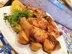 烤鸡配烤小土豆-LESCEDARS Brasserie Bistro香柏树