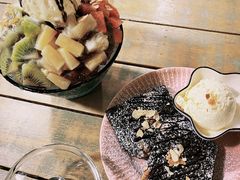 红豆水果刨冰-Cafe Alice咖啡爱丽丝(奥城店)