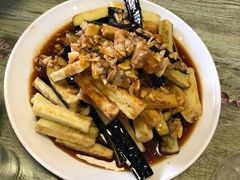 蛤蜊肉拌茄子-华春餐馆(鱼山路店)