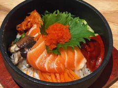 三文鱼石锅饭-本日風和·寿司·料理(博地中心店)