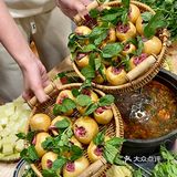 在南京吃上了极具贵州特色的夺夺粉火锅