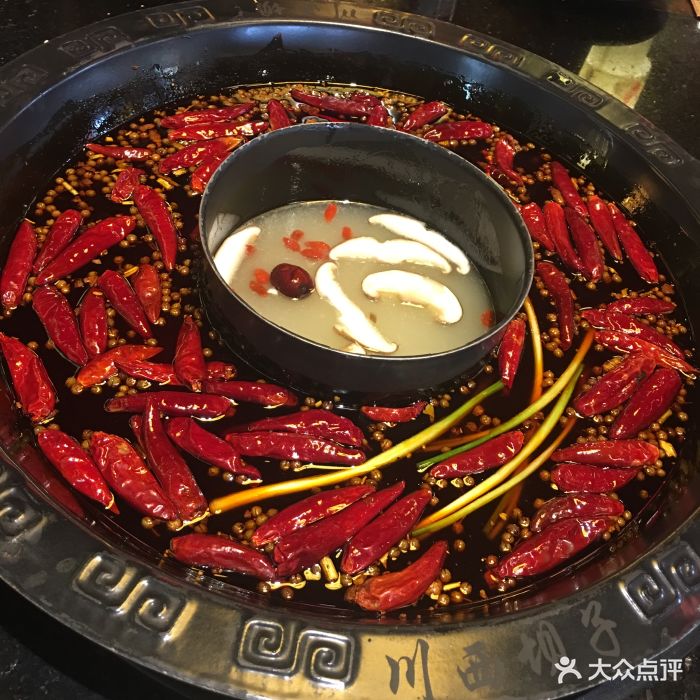 巴蜀川西坝子火锅(动物园店)-鸳鸯锅-菜-鸳鸯锅图片-成都美食-大众