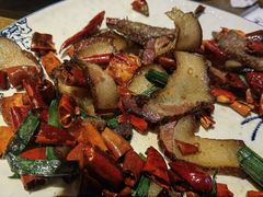 蕨粑炒腊肉-阿婉贵州苗家酸汤鱼(梅林店)