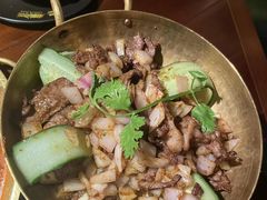 黑胡椒爆炒牛肉粒-楼兰新疆主题餐厅(苏州中心店)