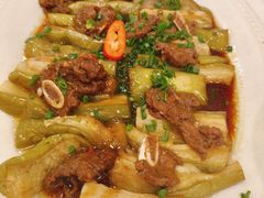 黑椒牛仔骨冰川茄子-渔旺喜宴(银座店)