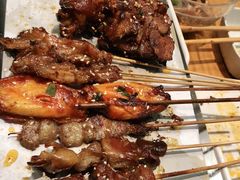 烤羔羊肉串-木屋烧烤(坂田天安云谷店)