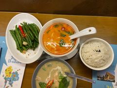 中部绿咖喱鸡肉-帕蓝·暹罗料理(曲阳店)