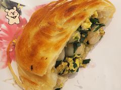 脆皮虾仁韭菜盒子-海味当家·蒸锅海鲜(中山广场创始店)