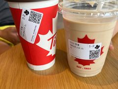 浓醇²拿铁大杯-Tims天好咖啡·贝果(凯德大峡谷购物中心店)