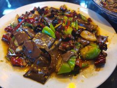 辣炒羊血-南阳城烧烤海鲜酒店(和平路店)
