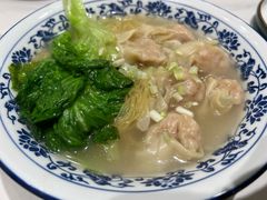 鲜肉云吞竹升面-喜势点·糖沙翁手工茶点·本地人茶居(永庆坊店)