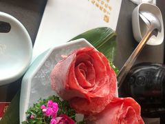 玫瑰雪花牛舌-捞王锅物料理(上海世茂广场店)