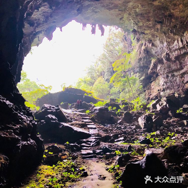 贵州荔波县茂兰，喀斯特地貌九洞天原始森林洞穴群穿越～