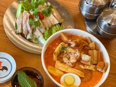 海鲜叻沙米粉-绿柠食堂(北外滩店)