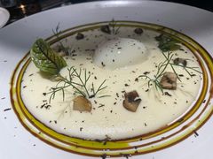 菌菇温泉蛋配土豆泥-第101座花园餐厅(湖滨88店)