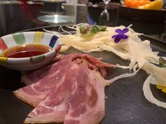 三年酵香火腿配大理手撕乳扇-泓0871臻选云南菜·味庄