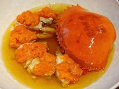 鸡油花雕蒸三门蟹-杭州西子湖四季酒店·金沙厅