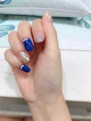 -手牵手美甲