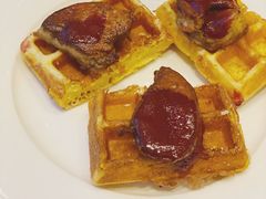 香煎鹅肝-松山湖凯悦酒店·Café自助餐厅·周末火舞秀表演