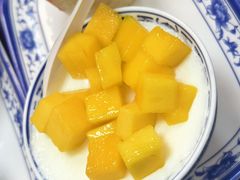 双皮奶加芒果-百花传统甜品店(原址店)
