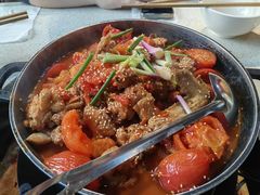 -贵州辣子鸡番茄鸡