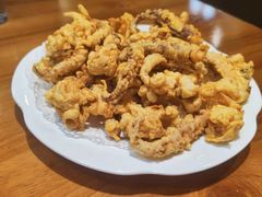 炸鱿鱼条-晚归月亮湾私家菜(临邑路店)