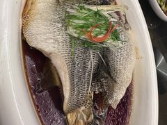 青椒小葱多宝鱼-泛太平洋大酒店·海天楼中餐厅·粤菜