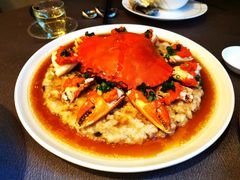 和乐蟹蒸手剁肉饼-广州文华东方酒店·江-由辉师傅主理