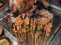 烤羊腿-大汗烧烤滩羊馆(清水河公园店)