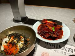 -草家酱蟹炭火烤肉店(珲春南路一店)