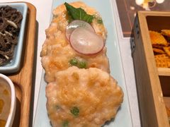 手工煎虾饼-锦炉·酥皮烤鸭(绿城百合店)