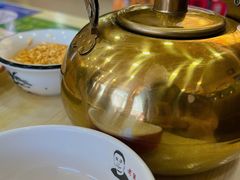 秘制蒙古奶茶-老舅老蒙肉饼非遗店(一店)